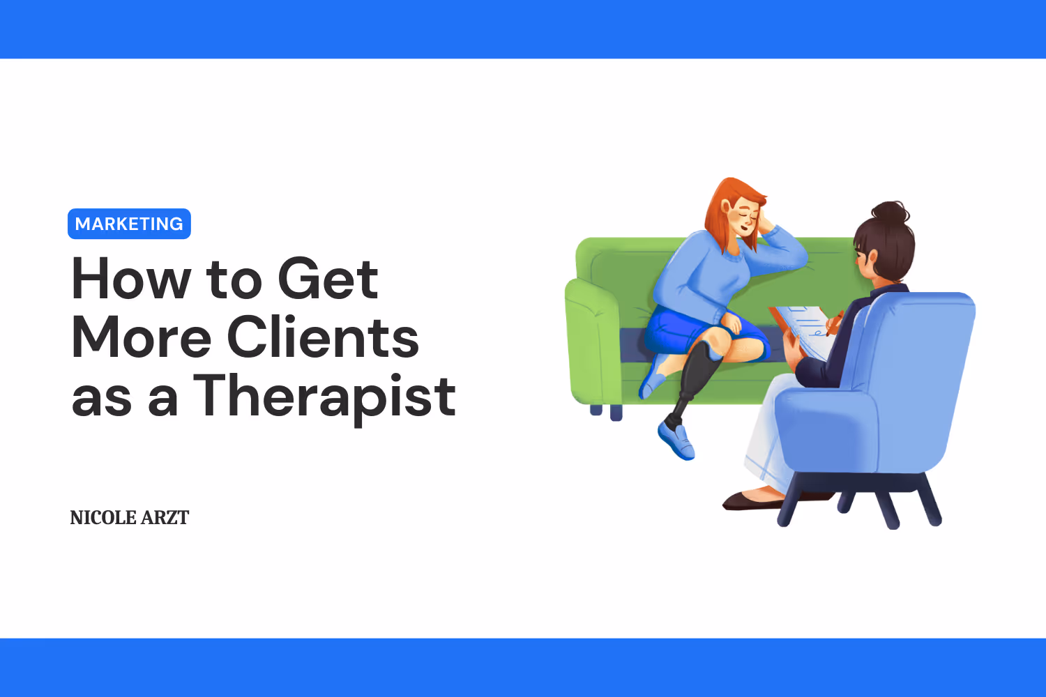 Therapist with clients