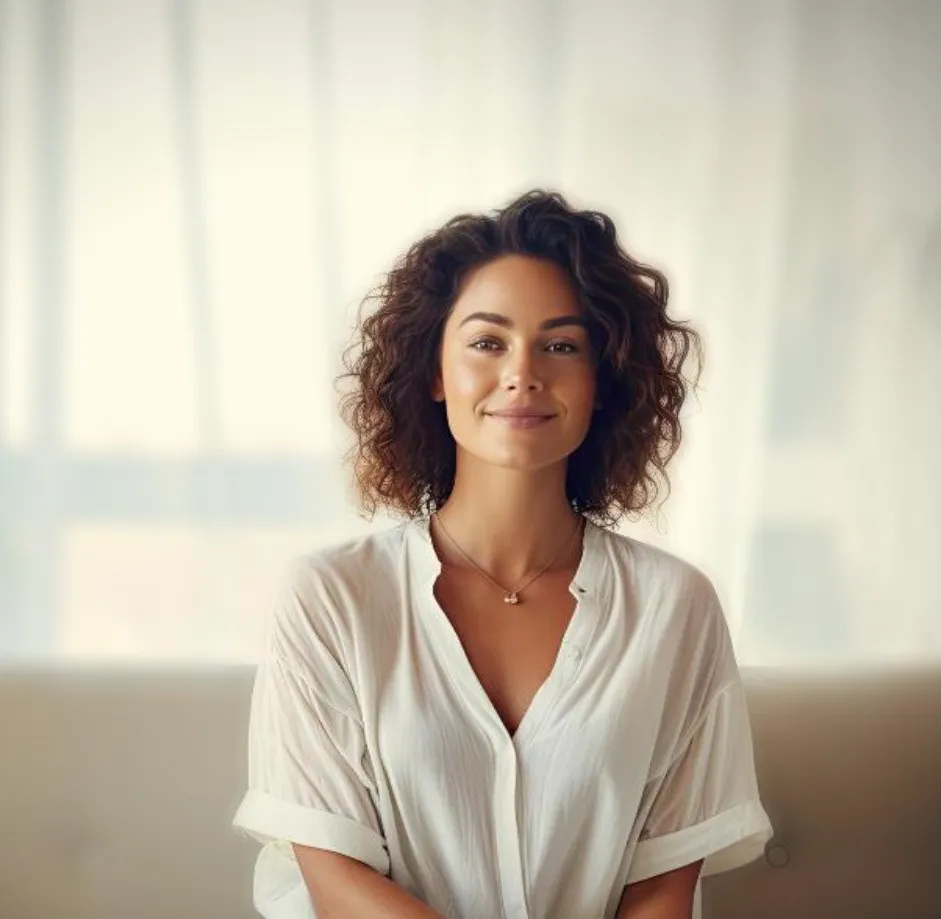 Client in therapy session