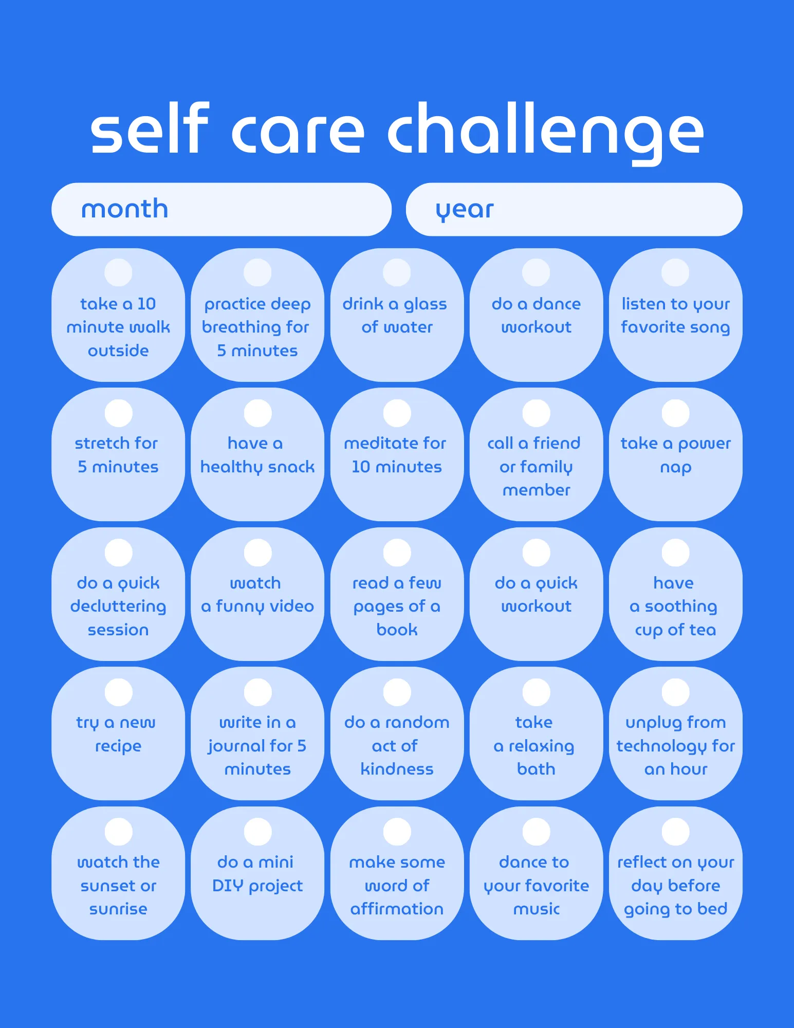 Self care for therapists