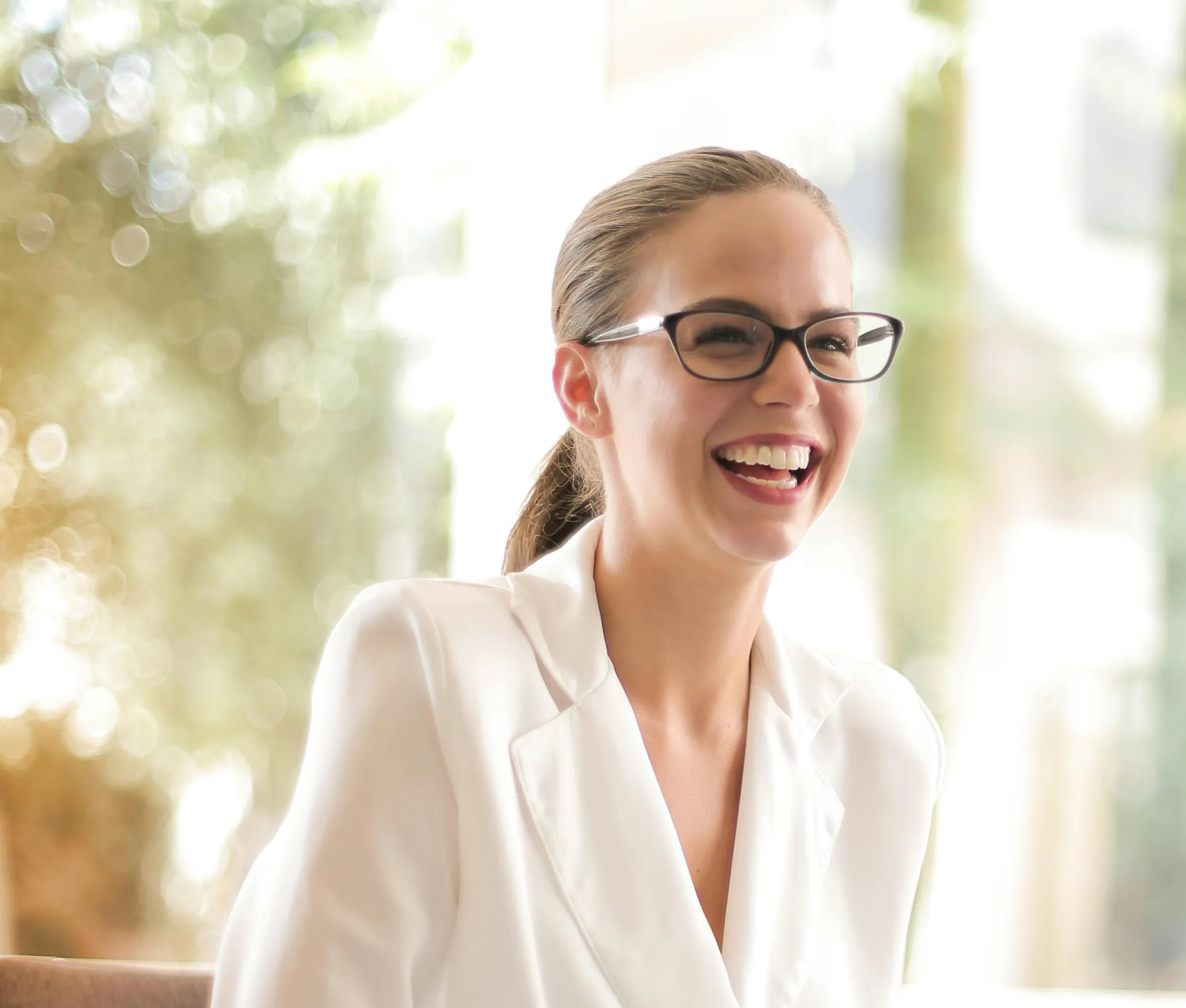 Therapist taking notes during session